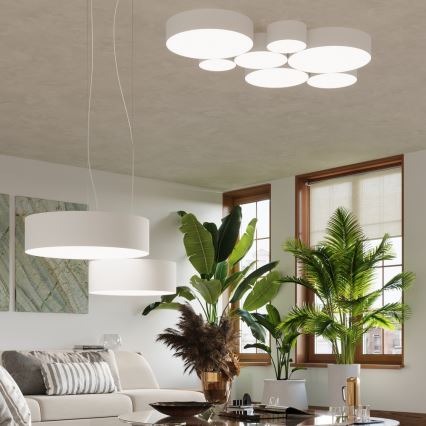 Luz de teto ARENA 45 3xE27/60W/230V branco