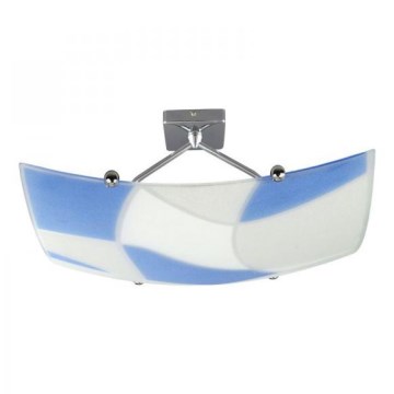 Luz de teto ASPIS 2xE27/100W/230V branco/AZUL