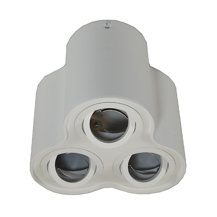 Luz de teto BAROCO 3xGU10/30W/230V branco