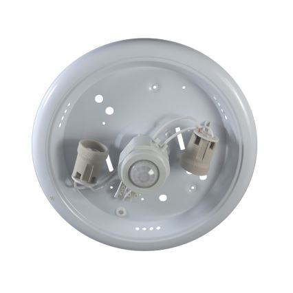 Luz de teto com sensor PLAFON 2xE27/80W/230V