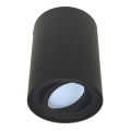 Luz de teto CORONA 1xGU10/30W/230V preto