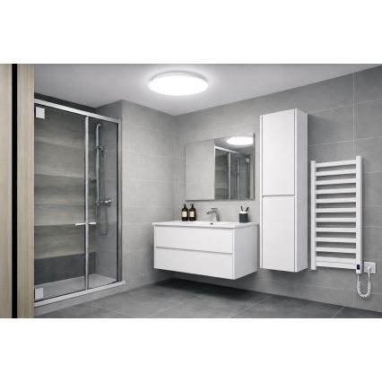 Luz de teto de casa de banho LED ADAR LED/17W/230V IP44 4000K