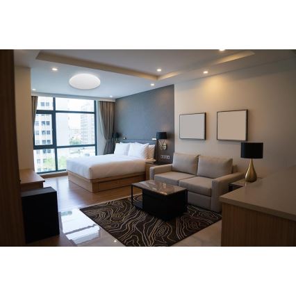 Luz de teto de casa de banho LED ADAR LED/17W/230V IP44 4000K