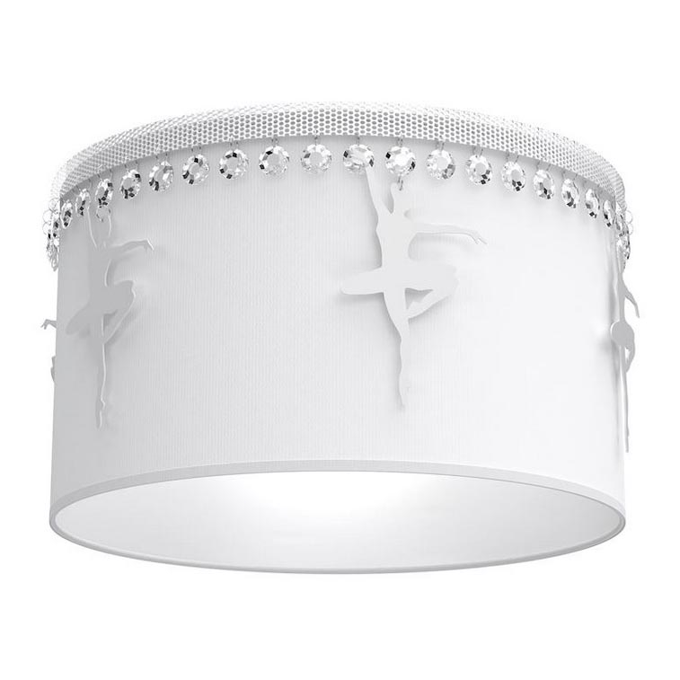 Luz de teto de criança BALLET 1xE27/60W/230V