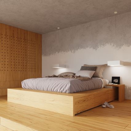 Luz de teto HORUS 35 2xE27/60W/230V branco