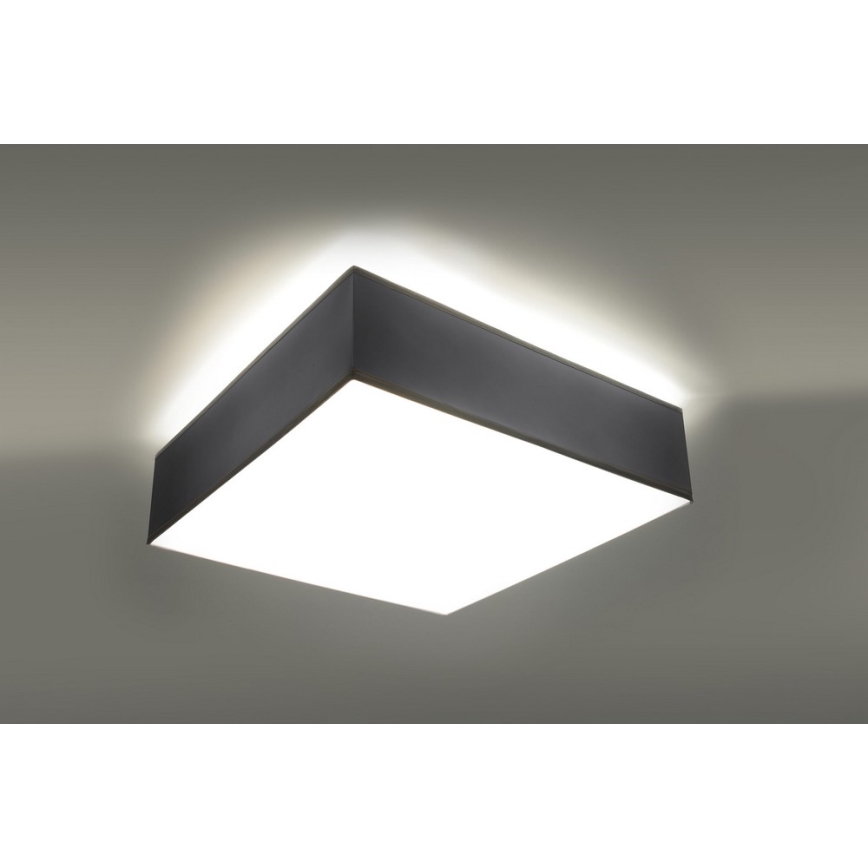 Luz de teto HORUS 35 2xE27/60W/230V cinzento