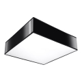 Luz de teto HORUS 35 2xE27/60W/230V preto antigo