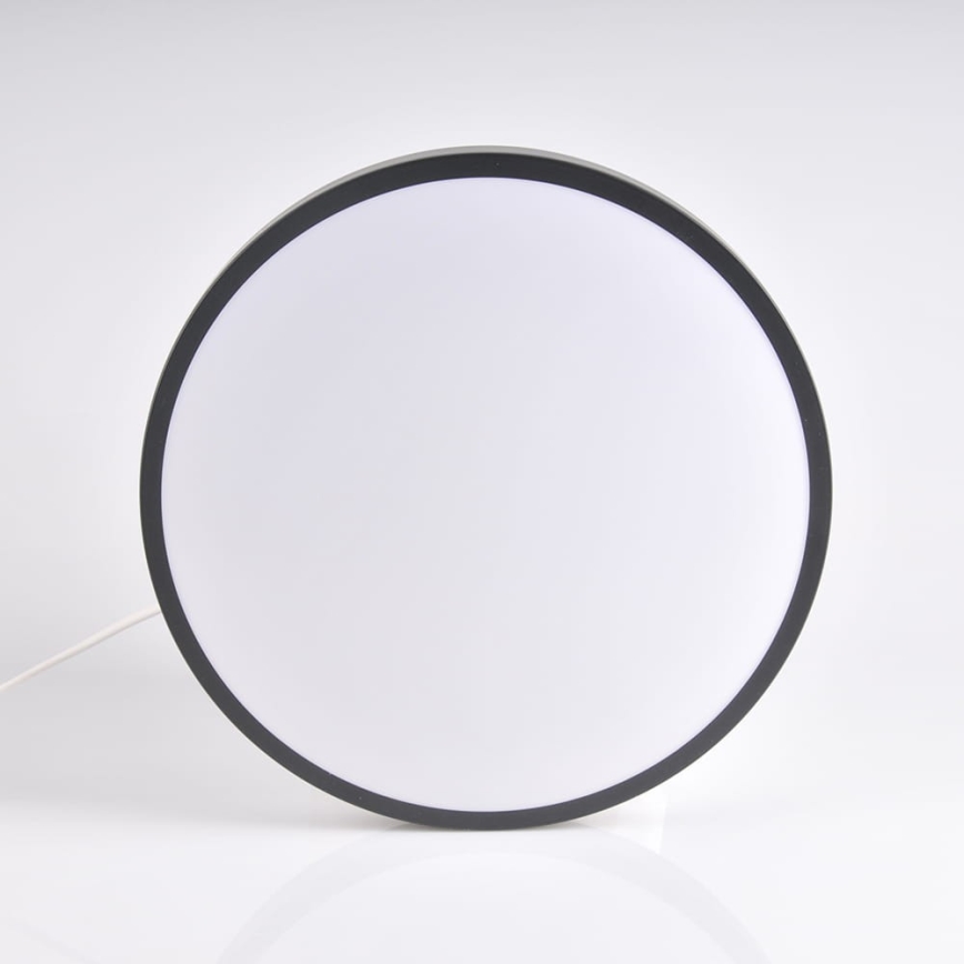 Luz de teto LED KERN LED/15W/230V preto antigo