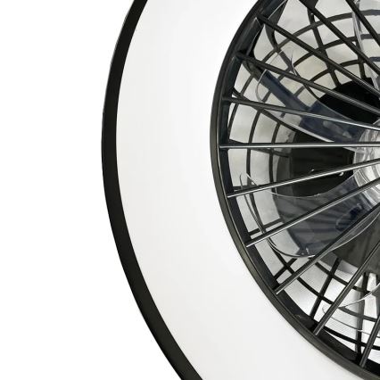 Luminária de teto LED dimmerizável com ventilador OPAL LED/48W/230V 3000-6500K + controlo remoto