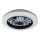 Luz de teto LED RGBW dimerizável com ventoinha GHANA LED/24W/230V 3000-6500K branco/preto + controlo remoto