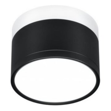 Luz de teto LED TUBA LED/9W/230V branco/preto