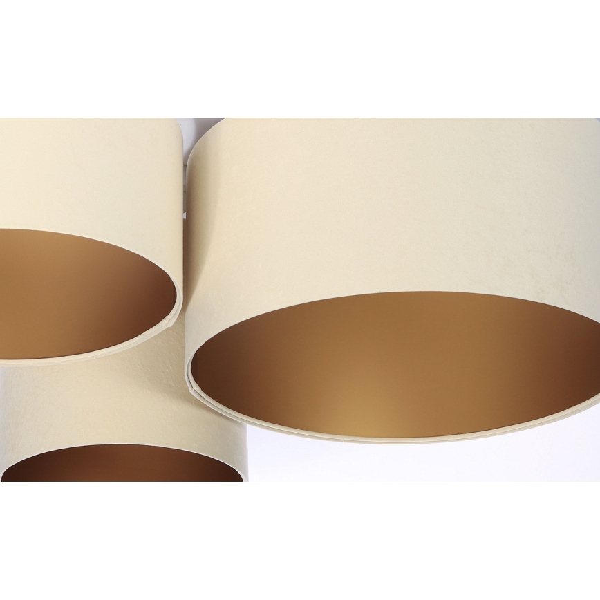 Luz de teto SPACE 3xE27/60W/230V