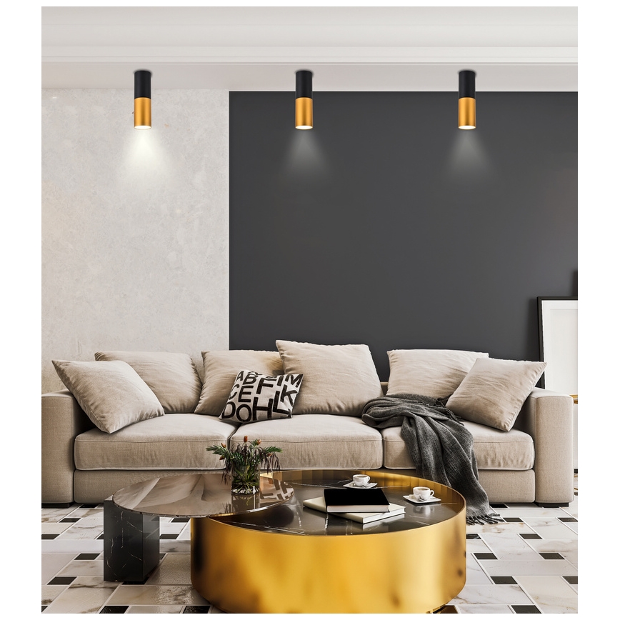 Luz de teto TUBA 1xGU10/15W/230V