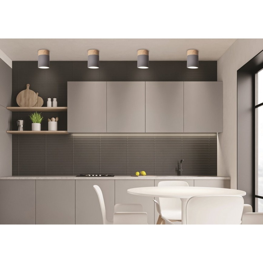 Luz de teto TUBA GU10/15W/230V