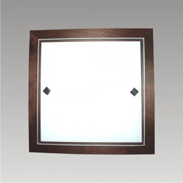 Luz de teto ZORBA 2xE27/60W wenge