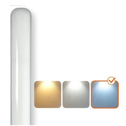 Luz de trabalho fluorescente LED NEGRO LED/36W/230V IP65 6000K