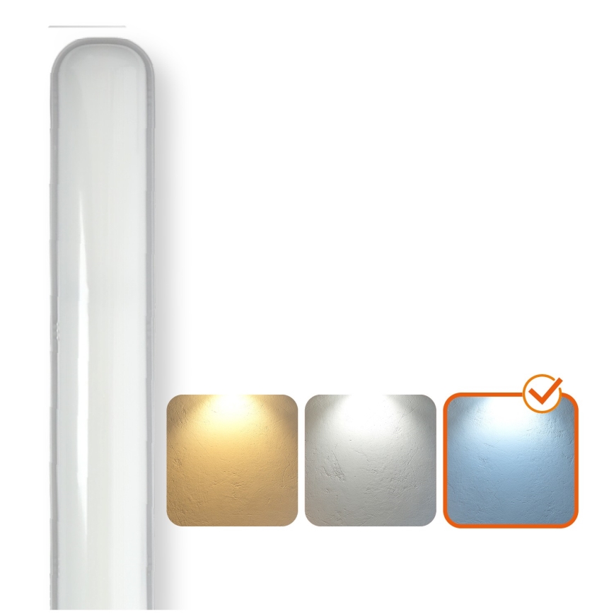 Luz de trabalho fluorescente LED NEGRO LED/36W/230V IP65 6000K