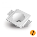 Luz embutida FELICE 1xGU10/35W/230V