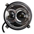 Luz frontal LED para trator LED/60W/10-30V IP69 5700K redondo