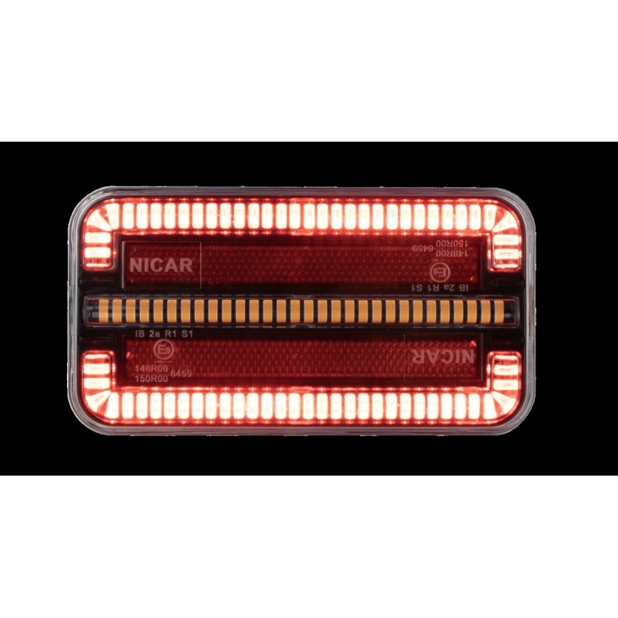 Luz LED combinada com pisca-pisca dinâmico LED/12-24V IP65