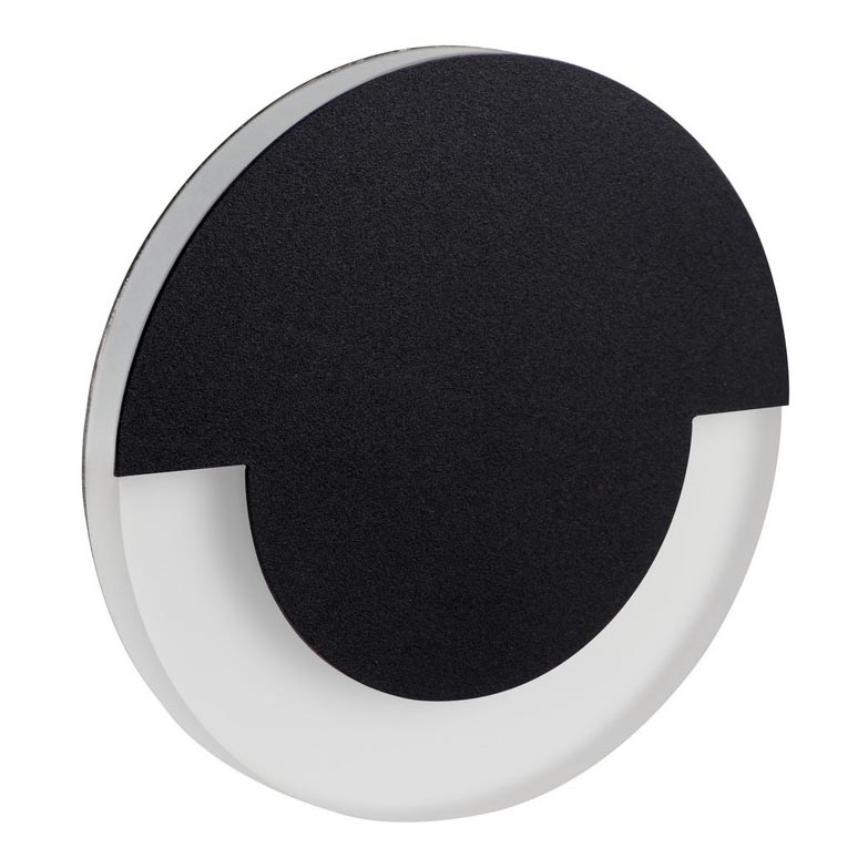 Luz LED de escada de parede SOLA LED/0,8W/12V 4000K caixa de montagem está incluída