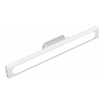 Luz LED magnética tátil para baixo, LED/2,5W/5V USB 2700/4000/6500K 1200 mAh 35 cm branco