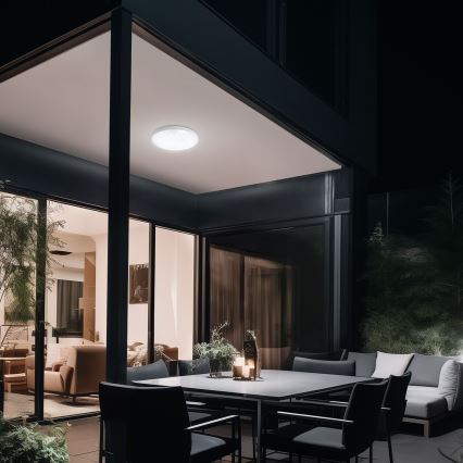 Iluminação de parede para casa de banho LED com sensor de movimento NYMPHEA PROXI LED/18W/230V IP54 3000K