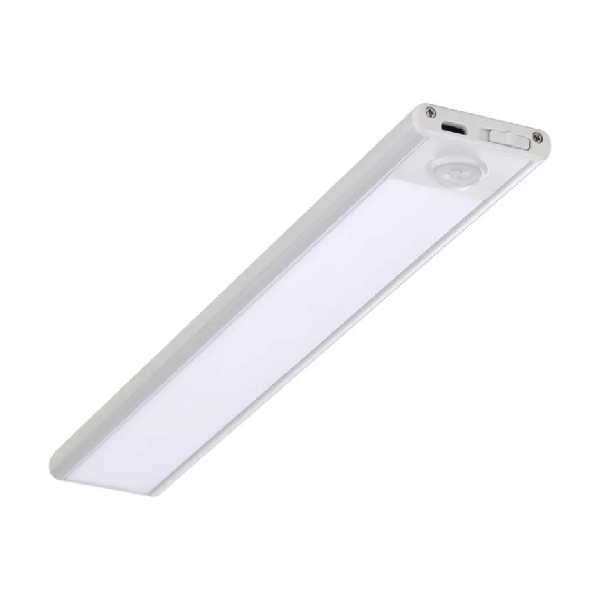 Luminária LED para baixo com sensor LED/1,5W/5V 3000K 1500 mAh