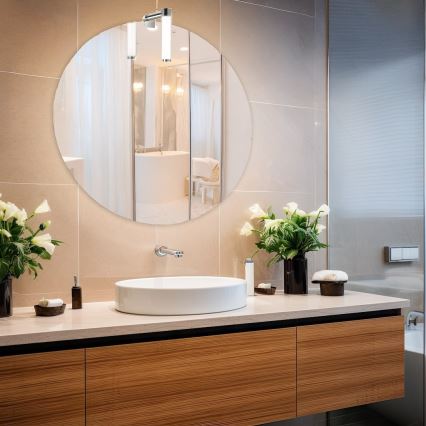 Luz LED para espelho de casa de banho APA MINI, LED/4W/230V, IP44, cromado brilhante