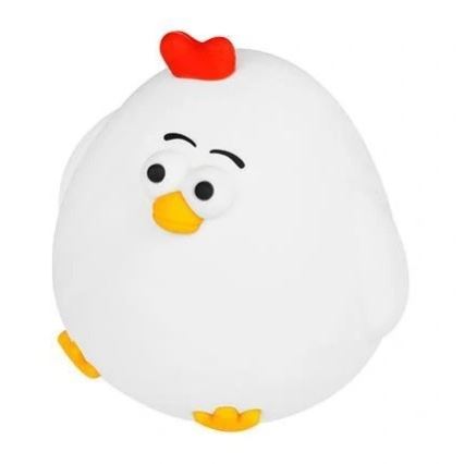 Luz noturna recarregável infantil LED regulável 1W/5V 3000K 800 mAh — pintinho