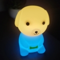 Luz noturna infantil recarregável LED RGBW dimerizável LED/2,5W/5V 3000K 1200 mAh em formato de cachorrinho
