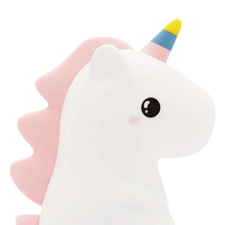 Luz noturna infantil tátil recarregável dimerizável LED RGBW UNICORN LED/1W/5V 1200 mAh
