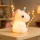 Luz noturna infantil tátil recarregável dimerizável LED RGBW UNICORN LED/1W/5V 1200 mAh