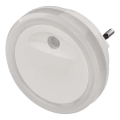 Luz noturna LED com sensor crepuscular LED/0,3W/230V