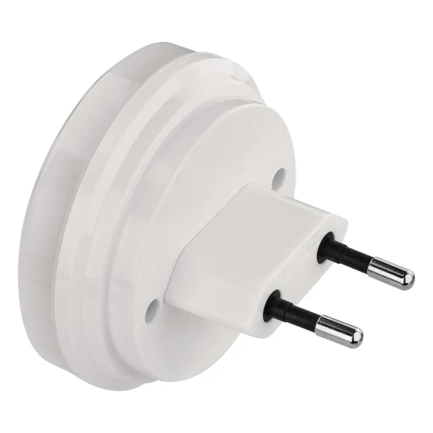 Luz noturna LED com sensor crepuscular LED/0,3W/230V