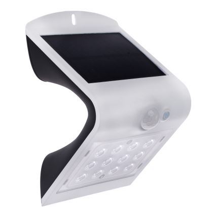 Luz Solar LED com sensor de movimento e crepúsculo LED/1,5W/1200 mAh 3,7V IP65