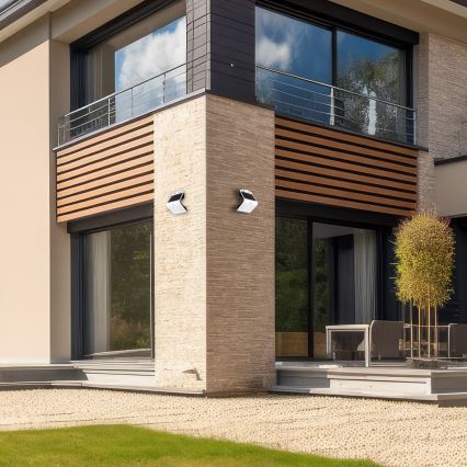 Luz solar LED com sensor de movimento e crepúsculo LED/3,2W/2000 mAh 3,7V IP65