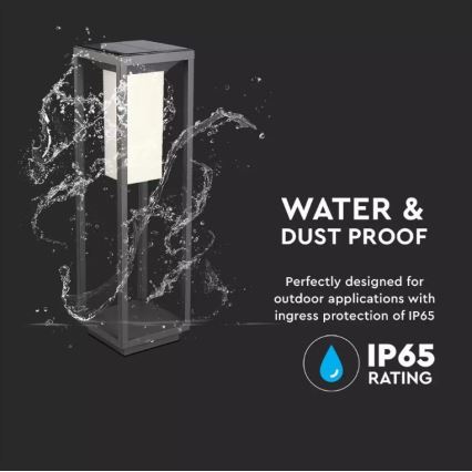 Luz Solar LED com sensor CHIP SAMSUNG LED/2W/3,7V IP65 2600 mAh