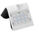 Luz Solar LED com sensor de movimento e crepúsculo LED/1,5W/1200 mAh 3,7V IP65