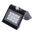 Luz Solar LED com sensor de movimento e crepúsculo LED/1,5W/1200 mAh 3,7V IP65