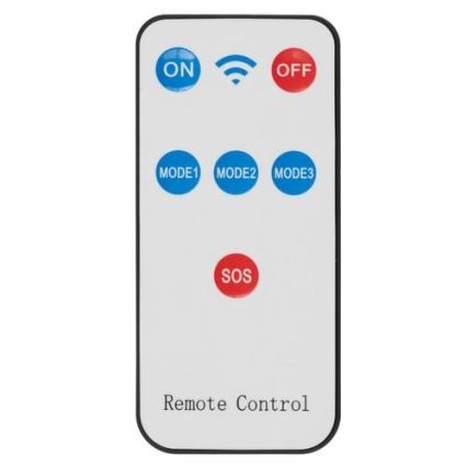 Câmera de segurança solar LED com sensor CÂMERA LED/1W/3,7V 1200 mAh IP44 + controlo remoto