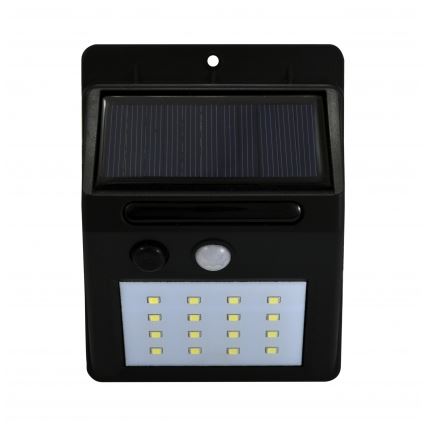 Luminária de parede solar LED com sensor LED/2,2W/3,7V 2200 mAh IP44