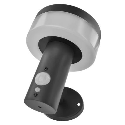 Luminária de parede solar LED com sensor LED/2W/3,7V 1200 mAh IP44