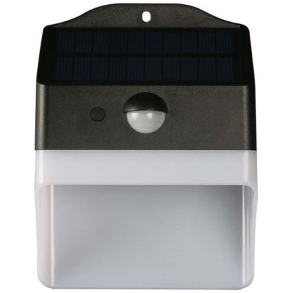 Luminária de parede solar LED com sensor LED/2W/3,7V 4000K IP65 1200 mAh