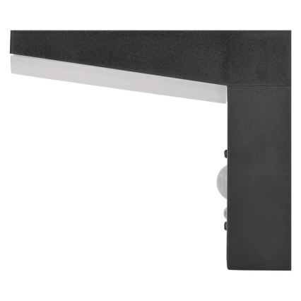 Luminária de parede solar LED com sensor LED/4,4W/3,7V 2200 mAh IP44