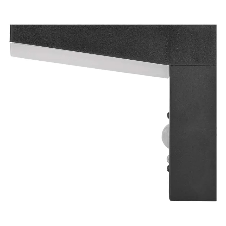 Luminária de parede solar LED com sensor LED/4,4W/3,7V 2200 mAh IP44