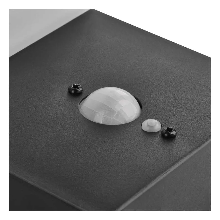 Luminária de parede solar LED com sensor LED/4,4W/3,7V 2200 mAh IP44