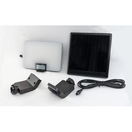 Luminária de parede solar LED com sensor LED/8W/3,7V 2000 mAh IP54