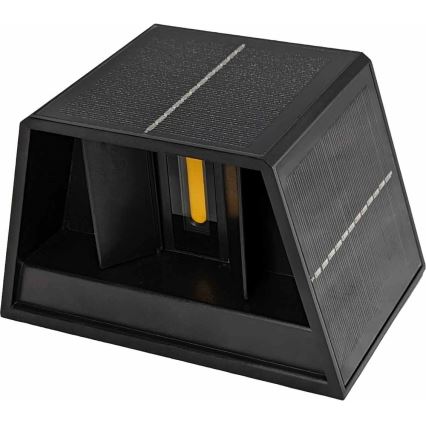 Luminária de Parede Solar LED CUBUS 2xLED/1,5W/3,7V 1500 mAh IP54