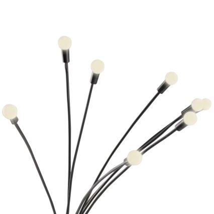 Luz Solar LED FIORINI 8xLED/1,2V 600 mAh IP44 preto